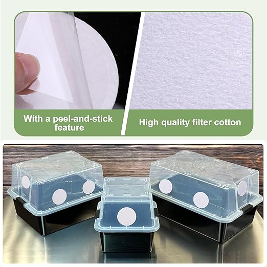 24 Pcs 2.5" Monotub Adhesive Filter Disks-2MM Thick Monotub Filter - Image 5