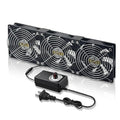 12025 Computer Fan 3 x 120 mm Small Brushless Axial Big Airflow Cooling Fan by Unknown