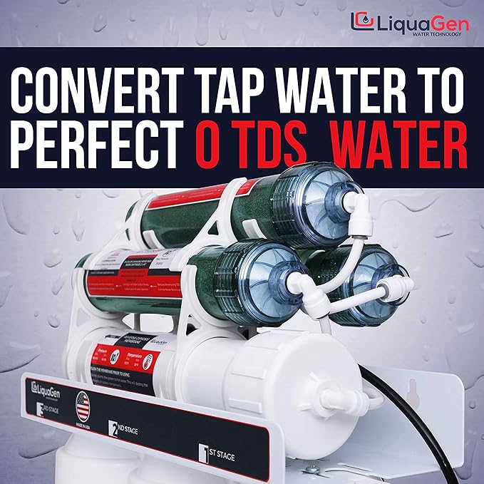 LiquaGen - Heavy Duty & High Capacity 7-Stage Aquarium Reef and Deionization - Image 4