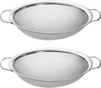 Jucoan 2 Pack Fine Mesh Paint Strainer, 11.5 Inch Stainless Steel 60 Mesh Paint by Jucoan