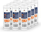 Aquaboon 5 Micron 10 x 2.5 Carbon Block Water Filter Cartridge CTO Whole House by Aquaboon