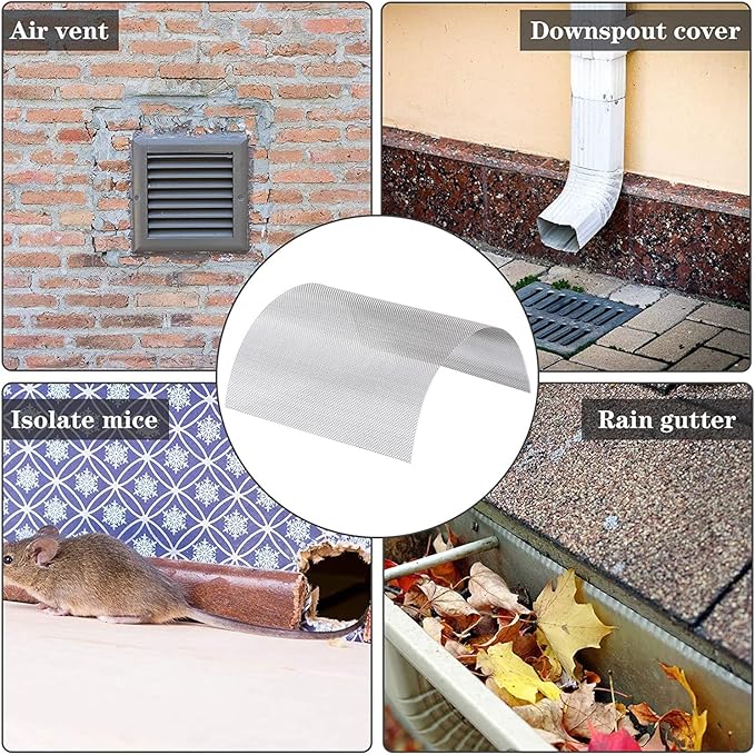 Stainless Steel Woven Wire Mesh Stainless Steel Woven Wire Mesh 14 Rodent - Image 3