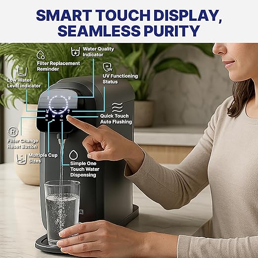 NU Aqua 8-Stage Countertop Reverse Osmosis Water Filter System | RO - Image 2