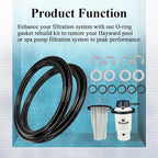 Diaphragm Gasket, Fit for Hayward Perflex DECX5000G, EC50AC Series Extended DE - Image 4