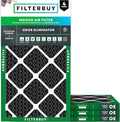 Filterbuy 12x24x1 Air Filter MERV 10 Odor & Allergy Defense by Filterbuy