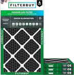 Filterbuy 16x30x1 Air Filter MERV 10 Odor & Allergy Defense by Filterbuy