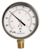4" Oil Filled Vacuum Pressure Gauge by DirectMaterial