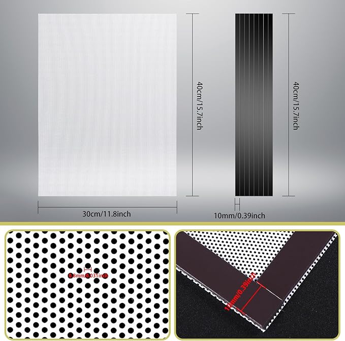 4 Pack 40cm x 30cm Magnetic Floor Vent Cover - Image 5