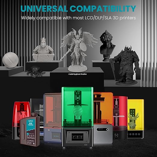 SUNLU Flexible 3D Printer Resin, 66A 3D Printing Resin - Image 8