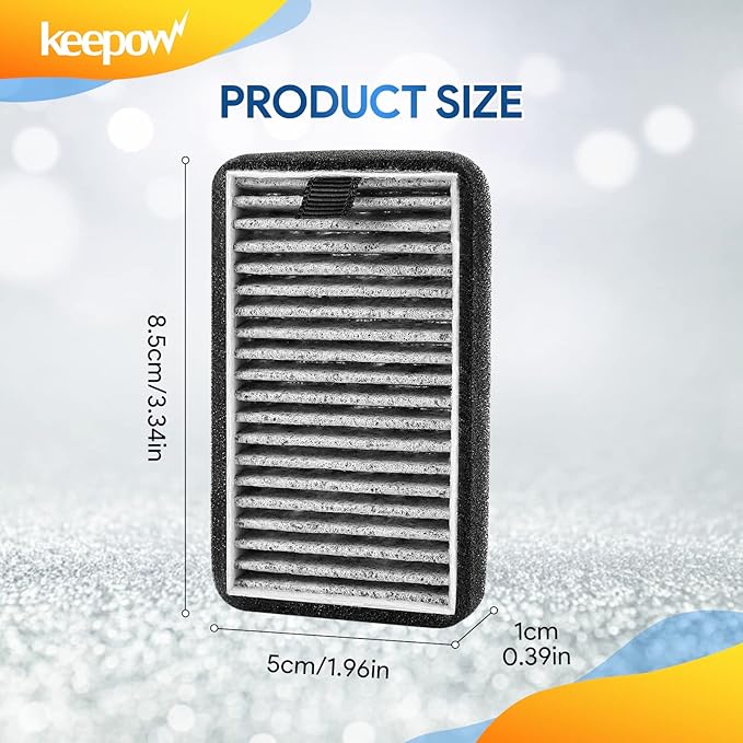 KEEPOW DSTx HEPA +Carbon Filters Replacement Compatible - Image 4