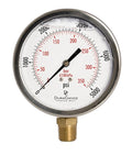 4" Oil Filled Pressure Gauge by DirectMaterial