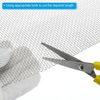 PATIKIL 40" L x 10" W Woven Wire Mesh, 6 Mesh 316L Stainless Steel Air Vent - Image 4