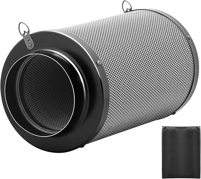 iPower 6" Air Carbon Filter for Inline Duct Fan, Intake and Exhaust Fans by iPower
