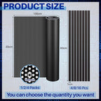 Woanger 1 Pcs 1000 x 300 mm DIY PC Case Dust Filter PC Fan Mesh Filter Floor - Image 2