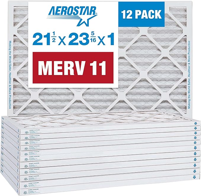 Aerostar 21.5x23.3125x1 MERV 11-12 Count by AirFiltersDelivered