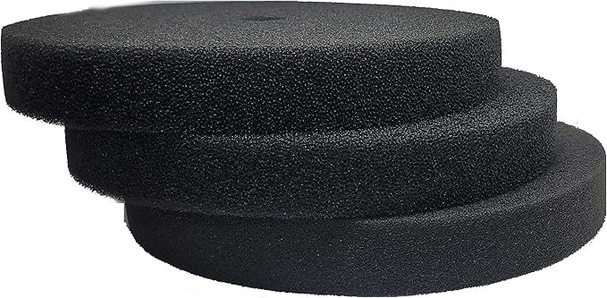 Aquarium Pond 5 Gallon Bucket DIY Bio Sponge Filter Media Pad Rounded 11x11 - Image 3