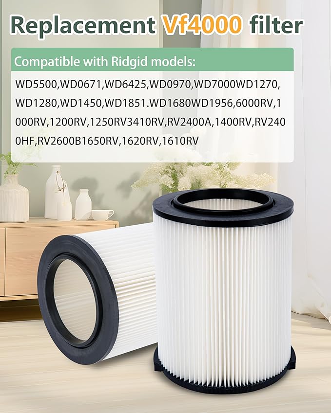 2 Pack Vf4000 Replacement Filter - Image 3