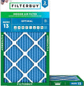 Filterbuy 18x36x1 Air Filter MERV 13 Optimal Smoke & Allergy Defense, by Filterbuy