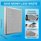 UBeesize 20x25x4 Air Filter HVAC AC Furnace Filter, Reusable Washable, Lasts a - Image 2