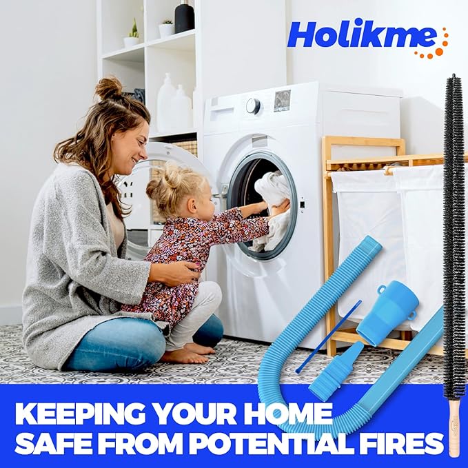 Holikme Dryer Vent Cleaner Kit 2 Pieces - Image 7