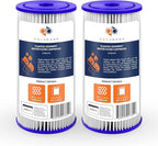 Aquaboon 5 Micron Pleated Sediment Water Filter 10 x 4.5 Cartridge by Aquaboon