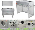 INTSUPERMAI Vertical Laminar Flow Hood Air Flow Clean Bench Workstation - Image 6
