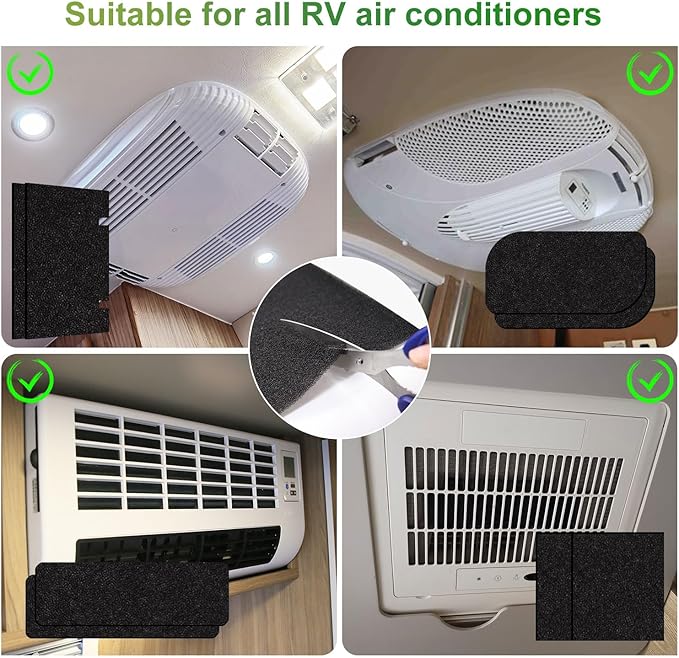 SUNCARACCL RV AC Filters Replacement, Can Cut to Fit Air filter - Image 6