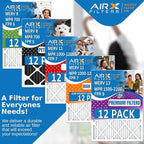 30x30x1 Air Filter MERV 8 Rating, 12 Pack of Furnace Filters Comparable to MPR - Image 5