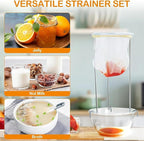 Jelly Strainer Stand with 100 Mesh Fine Strainer bag of Nylon Multipurpose use - Image 2