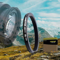49mm Lens to 46mm Camera Lens Adapter, 49mm-46mm Filter Step-Down Ring by AMOTOK
