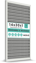 14x30x1 HVAC Furnace Air Filter, Washable Electrostatic Furnace Filter by KEYINGXUAN