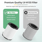 2 Pack LV-H133 Replacement Filter Compatible - Image 5
