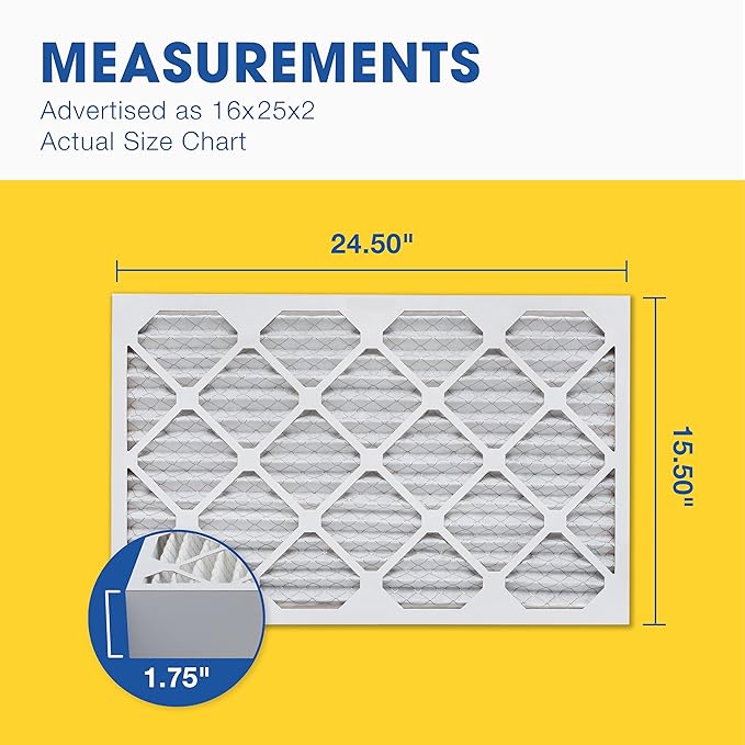 Aerostar 16x25x2 MERV 13-6 Count - Image 2