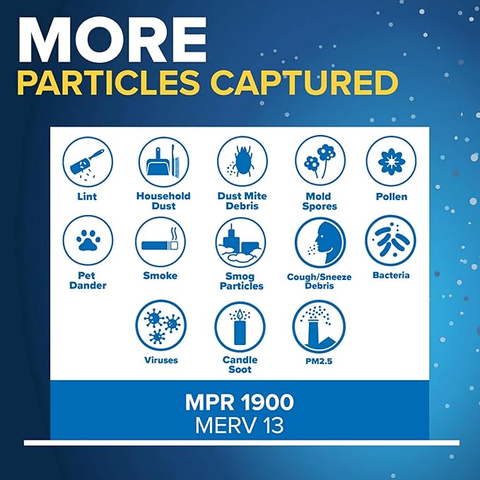 Filtrete 14x30x1 AC Furnace Air Filter, MERV 13, MPR 1900, Premium Allergen - Image 5