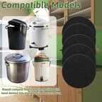 24 Pack Compost Bin Filter, 6.7 Inch Charcoal Filters - Image 6