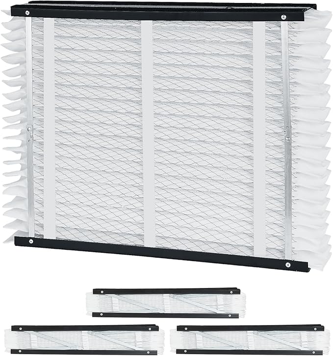 VEVOR 20x25x4 Furnace Air Filter, MERV 11 Pleated HVAC AC Replacement, - Image 11