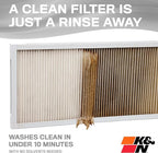 K&N 10X20X1 HVAC Furnace Air Filter, Lasts a Lifetime, Merv 8, the Last HVAC - Image 3