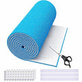 14 x 140" Air Vent Filters, Cut-to-Size MERV 8 Filter Material, Triple Layer by WAWINYAirVentFilters