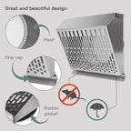 Vent Systems 6" Inch Exhaust Vent Cover - Image 3