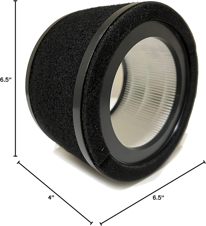 Nispira Replacement Filter L True HEPA + Activated Carbon Pre Filter Compatible - Image 7