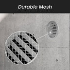 Repa Market 10" Inch Aluminum Gray Soffit Air Vent Cover - Image 3