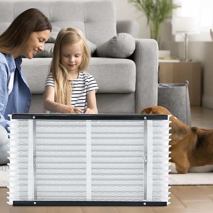 VEVOR 16x28x4 Furnace Air Filter, MERV 13 Pleated HVAC AC Replacement, - Image 8