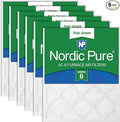 Nordic Pure 18x25x1 Poly Green MERV 6 AC Furnace Air Filters – Reduces Dust by NordicPure