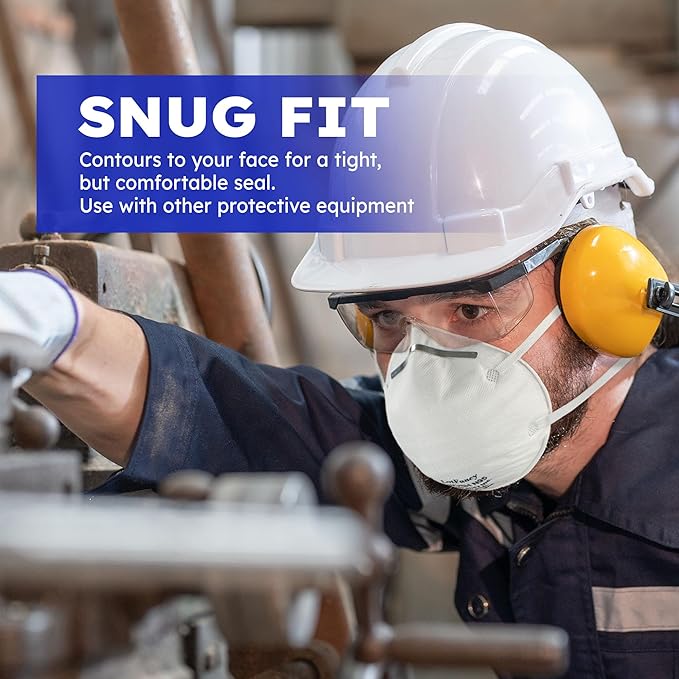 NIOSH N95 Mask, Disposable Face Mask, Against Dust, Air Pollution, Safety Mask - Image 6