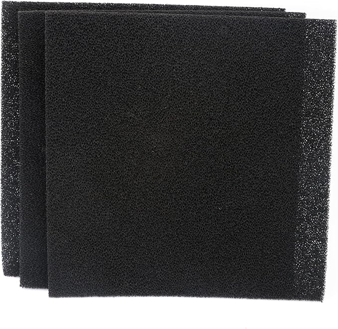 Cut to Fit Activated Carbon Media Pad, Pre Filter Carbon Sponge by Unknown