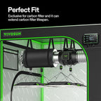 VIVOSUN 6 Inch Prefilter for 6" Carbon Filter, 13.78" Long - Image 6