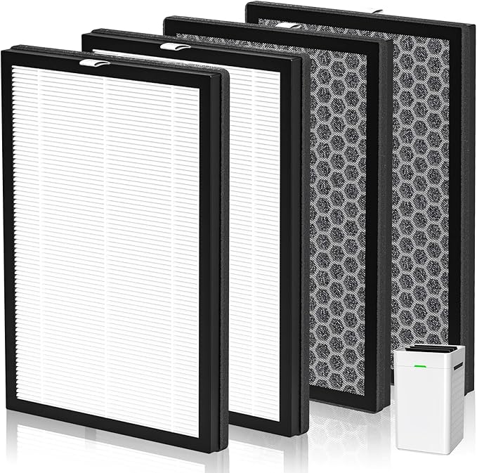 4 Pack K1 Air Purifier Replacement Filter Fit by Unknown