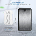8 Pack For DSTx HEPA + Carbon Filters Replacement Compatible - Image 5