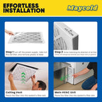 Maycold MERV 8 12x24x1 Furnace Air Filters, Pleated HVAC AC Filters – Actual - Image 7