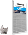 UBeesize 14x24x1 Reusable Electrostatic Air Filter HVAC AC Furnace Filter by UBeesize